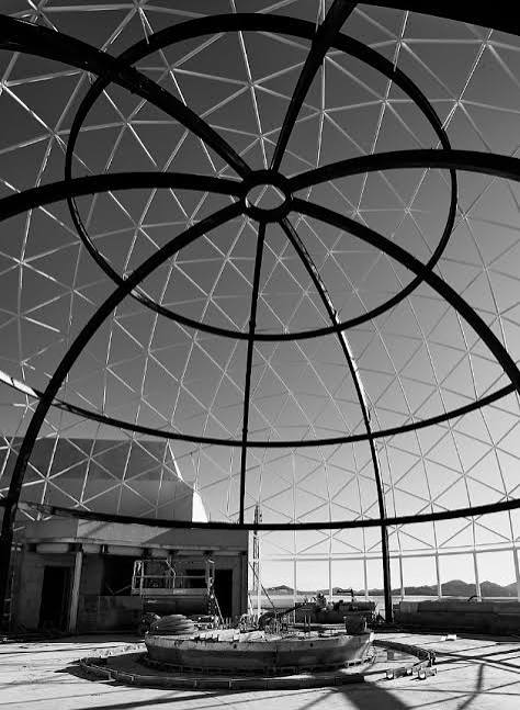 The existing Cúpula, before the project